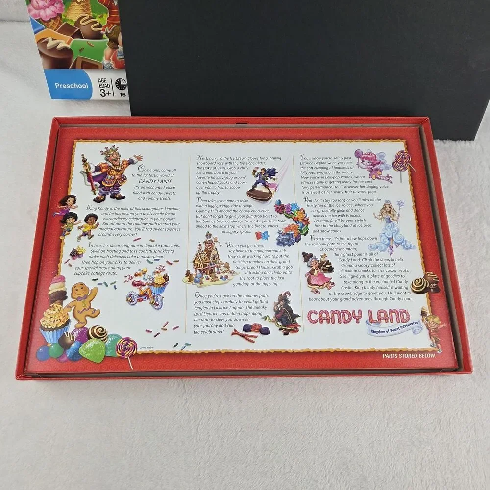 Candy Land Kingdom Of Sweet Adventures Board Game 2010 Complete‎